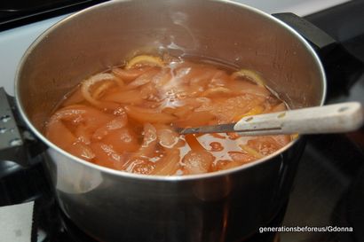 Old Fashioned Pear préserve - cuisson à partir de zéro - gDonna de Générations Avant de nous