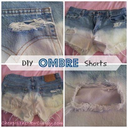 Ombre Shorts bilden ein Paar für weniger als $ 5 - Billige Is The New Classy