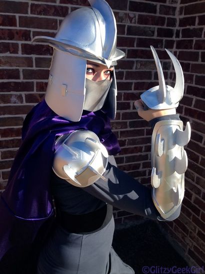 OMGLITZY Shredder Cosplay Tutorial