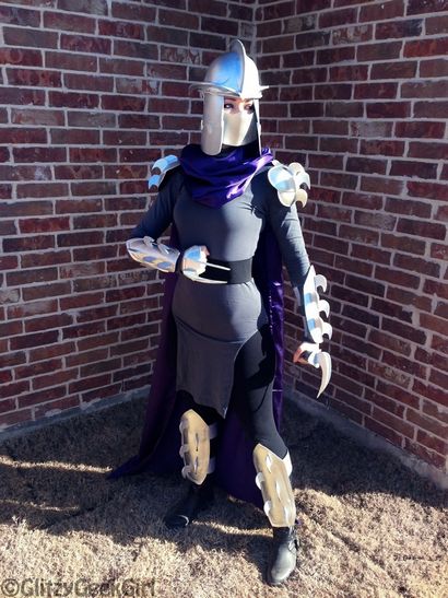 OMGLITZY Shredder Cosplay Tutorial