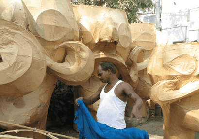 Le festival Dussehra, Galerie de photographe vous dira comment un Ravana Effigie est construit à partir (Dussehra) Le festival Dussehra, Galerie de photographe vous dira comment un Ravana Effigie est construit à partir