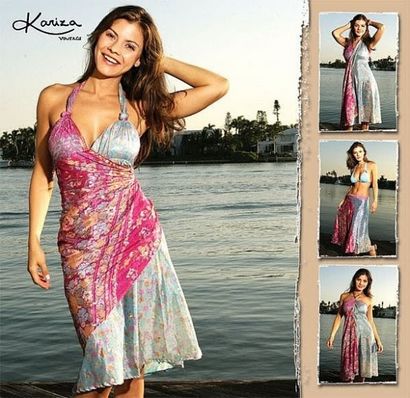 Robe 100 Styles avec Fashions Kimaya (comment faire la robe wrap Kariza) Robe 100 Styles avec Fashions Kimaya