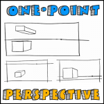 Un point de perspective leçons de dessin Comment dessiner des figures et des bâtiments et des formes en 1 Pt
