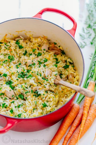 Un pot de poulet et riz Recette (VIDEO)