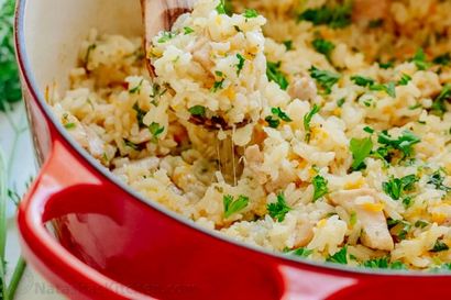 Un pot de poulet et riz Recette (VIDEO)