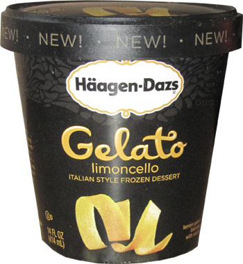 Sur Second Scoop Ice Cream Avis Haagen-Dazs Limoncello Gelato Review