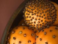 pomanders orange
