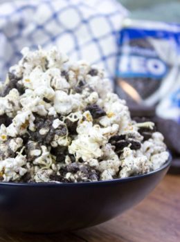 Oreo Popcorn - Abendessen, dann Dessert