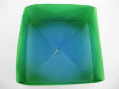 Origami Box mit Deckel Faltanleitung - Wie eine Origami Box Falten mit Deckel