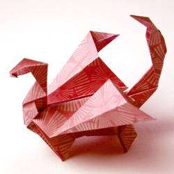 Origami dragon Vidéo