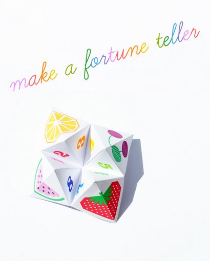 cartomancienne Origami (aka Chatterbox!)