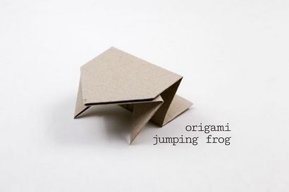 Origami Jumping Frog Tutoriel