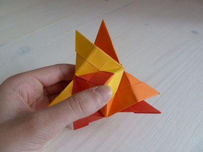 Origami Spinning Top 4 Schritte (mit Bildern)