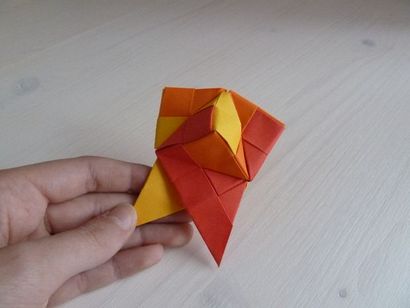 Origami Spinning Top 4 Schritte (mit Bildern)