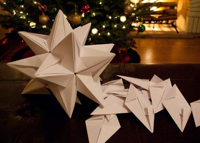 Arbre de Noël Origami Étoile Topper - Babytalk Bungalow