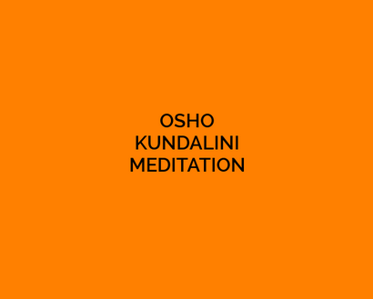 OSHO Kundalini Meditation, Oshomeditationstudio