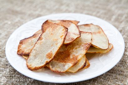 Im Ofen gebratene Kartoffelchips Rezept