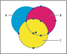 Dans InDesign Surimpression