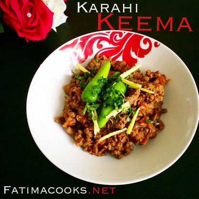 Pakistani Karahi Keema - Fatima Köche