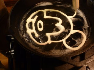 Pancake Art 9 Steps