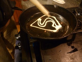 Pancake Art 9 Steps