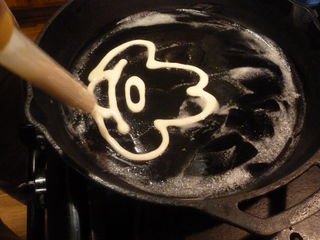 Pancake Art 9 Steps