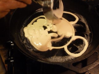 Pancake Art 9 Steps