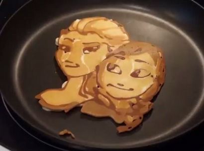 Pancake Kunst - Wie Spaßkunst für das Frühstück machen