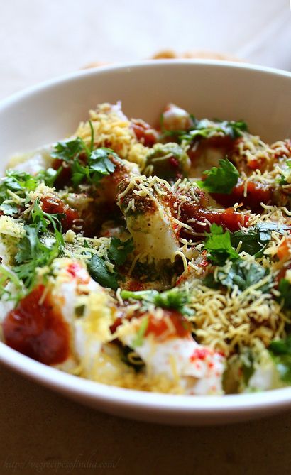 Papdi recette Chaat, comment faire recette papdi de Chaat, des recettes de chaat