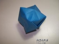 Papierkugel Origami, Fußball Origami Blume Ball Origami, kusudama Ball Origami, Origami Ball,