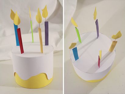 anniversaire papier boîte de gâteau, Tally - Trésor (Trésor) de Boîte de papier gâteau d'anniversaire, Tally - Trésor