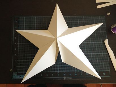 Papier Gold Star Baum-Deckel 7 Schritte (mit Bildern)