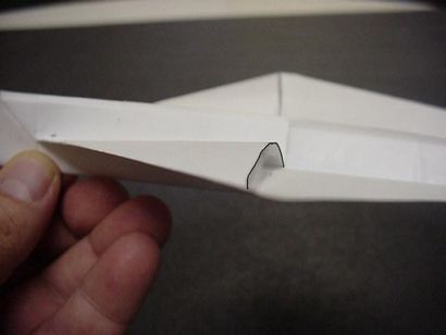 Paper Plane mit Airfoil