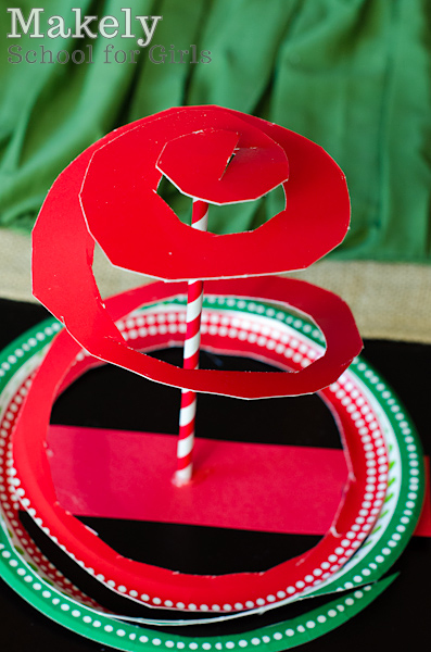 Paper Plate Arbres de Noël - Un métier facile de Noël pour les enfants
