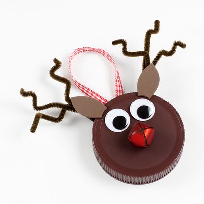 Pappteller Reindeer Craft - Aktivitäten für Kinder Blog