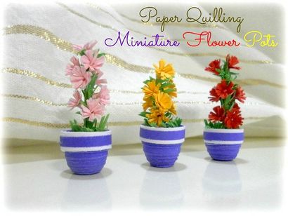 Papier Quilled Blumentopf - Papier Quilling Design, Handwerk Tutorials, Origami, Rezepte, Ladyrain