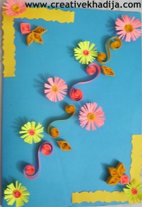 Papier Quilling Karten