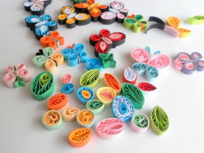 Papier Quilling - Comment faire Quilled Papillons et fleurs, hubpages