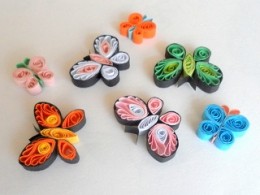 Papier Quilling - Comment faire Quilled Papillons et fleurs, hubpages