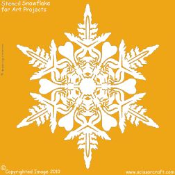 Papier Arts Snowflake - Artisanat
