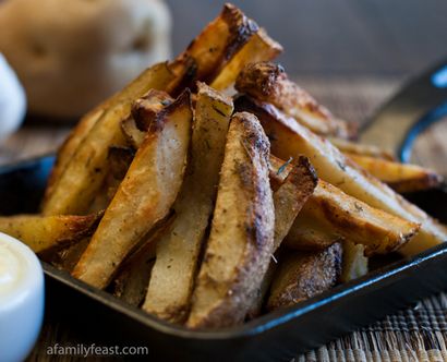Parmesan Truffle Fries - A Family Feast