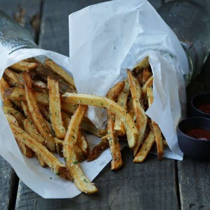 Parmesan truffe frites Recette