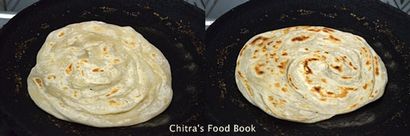 Parotta recette Comment faire Kerala Malabar parotta (avec vidéo), Chitra Livre alimentaire