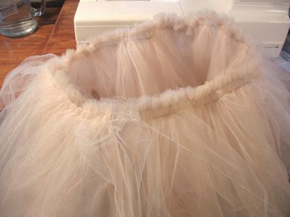 La partie 3 de la construction robe de mariée! (Comment faire jupon de mariée) La partie 3 de la construction robe de mariée!