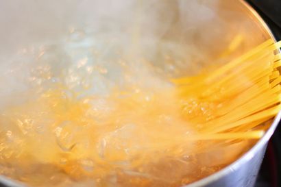 Pâtes à la sauce à la crème de Pesto, Kevin - Amanda, nourriture - Blog Voyage