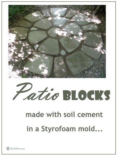 Patio Blocks - machen Sie Ihre eigenen Boden Zement DIY Fertiger
