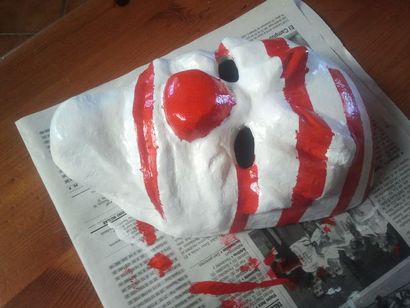 Payday Heist Dallas Clown Masque 8 étapes (avec photos)
