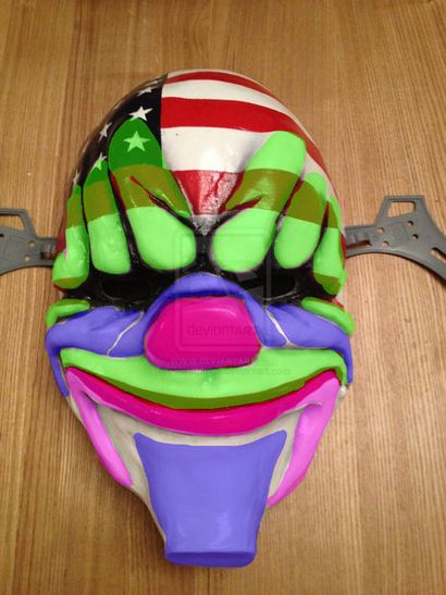 Payday Heist Dallas Clown Masque 8 étapes (avec photos)