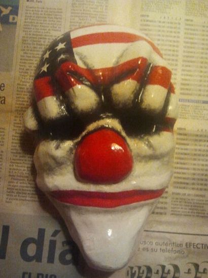 Payday Heist Dallas Clown Masque 8 étapes (avec photos)