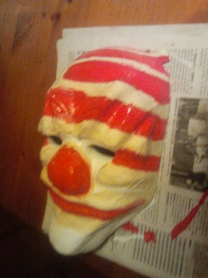 Payday The Heist Dallas Clown Maske 8 Schritte (mit Bildern)